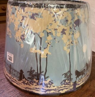 14" Aladdin Blue Coach shade - Image 2