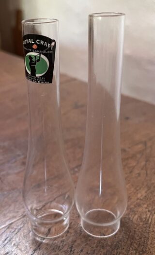 1 1/8" x 5 1/2" Glass Chimney