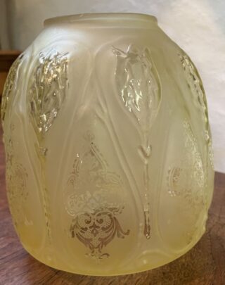 4" Lemon Closed Tulip Glass Shade - Image 2